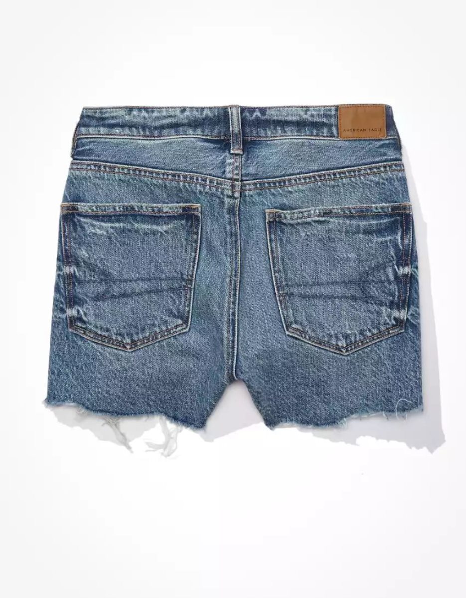 Shorts American Eagle AE Denim Mom Multicolore Femme | IAZ-73748543